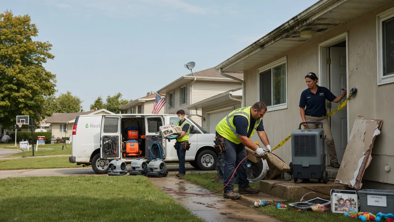 Water Damage Restoration in Valders, WI near me